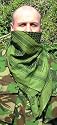 Shemagh (Scarf) - Olive/Black