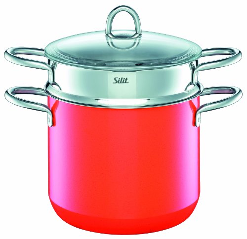 Silit 0520.1728.11 Pastatopf mit Deckel 20cm wild orange Preisvergleich