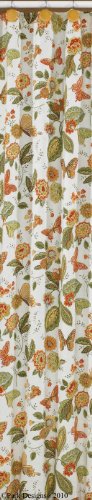 Shower Curtain Butterfly 72 x 72