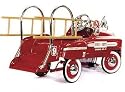 Deluxe Pedal Fire Truck, White Decal
