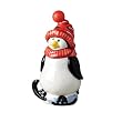 Pfaltzgraff Penguin Skate Cookie Jar