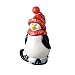 Pfaltzgraff Penguin Skate Cookie Jar