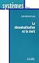 La d�centralisation et le droit