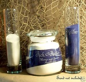 Personalized Wedding Unity Sand Ceremony 3pc/27VIN