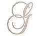 Jess and Jessica Wooden Letter G, Wooden Monogram Wall Hanging, Large Wooden Letters, Cursive Wood Letter