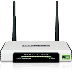 TP LINK 300Mbps Wireless N 3G Router 2 detachable antennas