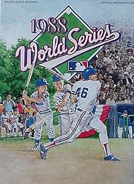 1988 World Series Program (Dodgers/A's)