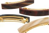 France Luxe Classic Rectangle Barrette - Miami