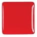Kitchen & Housewares : Ciroa Baubles Porcelain Square Plate, Red, 15 cm