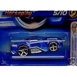 Mattel Hot Wheels 2005 First Editions 1:64 Scale Clear Blue X-Raycers Horseplay Die Cast... by Mattel