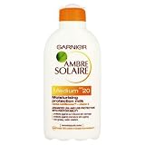 Garnier Ambre Solaire Suntan Moisturising Milk Medium SPF20 200ml
