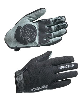 Buy Pryme Specter Full Finger Gloves Large Black by Pryme