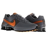 Nike Shox Deliver Mens Running Shoes Stealth/Vivid Orange-Cool Grey-Black 317547-080