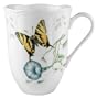 Lenox Butterfly Meadow Bone Porcelain Tiger Swallowtail Mug