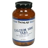 Twinlab Calcium, 120 Tablets (Pack of 2)