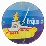 The Beatles Yellow Submarine Album Glass Wall Clock