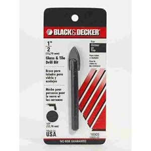 Black and Decker 16905 Glass And Tile Drill Bit by 