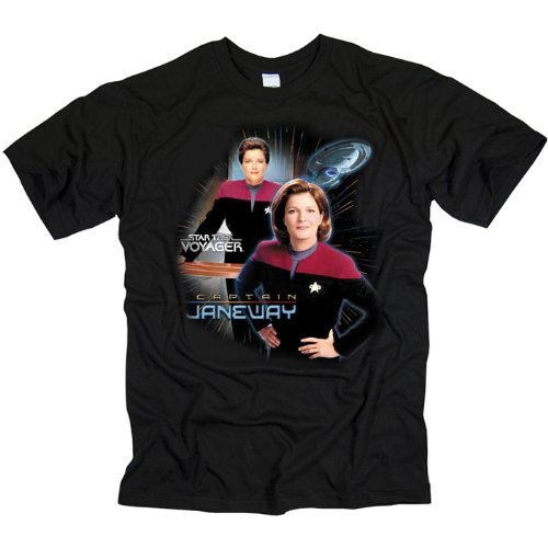 Star Trek T-Shirt Captain Janeway Voyager