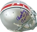 Hopalong Cassady signed Ohio State Buckeyes Authentic Mini Helmet 55