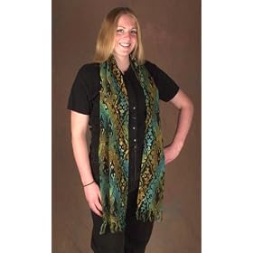 10 X 66 Rayon Scarves - Goddesses, Om, Fall Florals