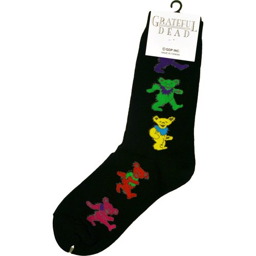 Ladies Grateful Dead Dancing Bears Socks (Size 9-11)