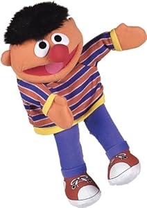 Handpuppe Sesamstraße Ernie, ca. 35 cm - 0800929