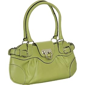 Green ''Tori'' Flat Baguette
