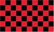 Black and Red Checkered Flag - 3 foot by 5 foot Polyester (NEW)