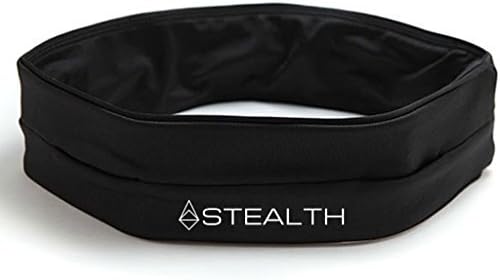 Running Belt &amp; Fitness Workout, Yoga &amp; Travel Belt By Stealth - Like a Fanny Pack or Waist Pack with Reflective Jogging Belt Design - Apple iPhone 6, iPhone 6 Plus, Samsung Galaxy