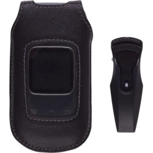 wireless solutions clam shell leather case for pantech breeze ii cheap price