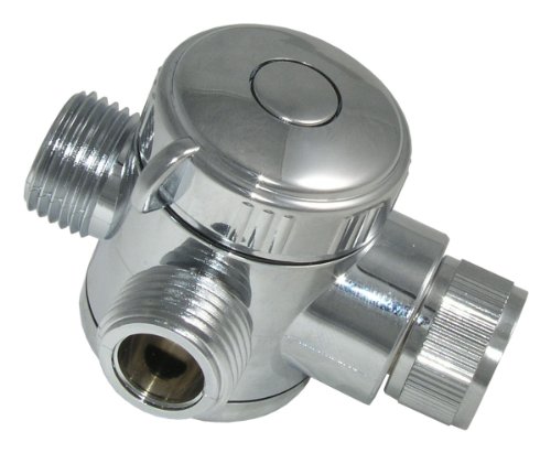 LDR 520 2459C Universal Three-Way Shower Diverter, Chrome