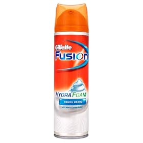 Gillette Fusion Hydra Foam Tough Beard Shaving Foam 250ml