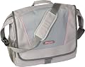 Targus TSM07001US Incognito Messenger Bag Designed to Fit Laptops with up to 15.4-Inch Widescreens (Pink and Grey)