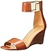 Nine West Women's Nicetime Leather Wedge Sandal