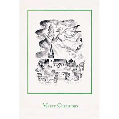 Gloria Pack of 10 Christmas Cards (Rectangle)||RF10F