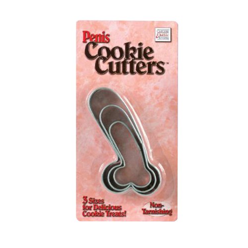 California Exotics Penis Cookie Cutters, 3-Count