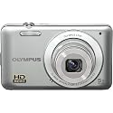 Olympus VG-120 14 MP Digital Camera, 5X Wide-Angle Optical Zoom (26mm), 3" LCD,(Silver)