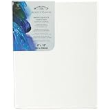 Winsor Newton 8-Inch by 10-Inch Artists Quality Stretched Canvas