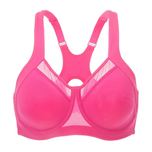 La Isla Women's High Impact Underwire Non Padded Powerback Support