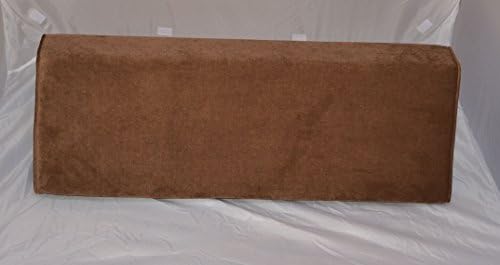 Wedge Bolster with Cover (Antique Velvet-Chocolate)