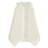 HaloInnovationsEarlyWalkerSleepSackWearableBlanketMicroFleece,Cream,Large