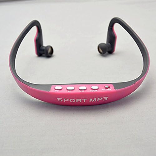 Giftoyou(TM) Portable fashion handfree earphone headset Wireless Sport Exercise MP3 music player colorful