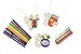 Factory Direct Craft Decorate Your Own Ready-to-Color Holiday Wood Ornaments - Pack of 30 DIY Ornaments (3 to 3-1/2 Inches High)