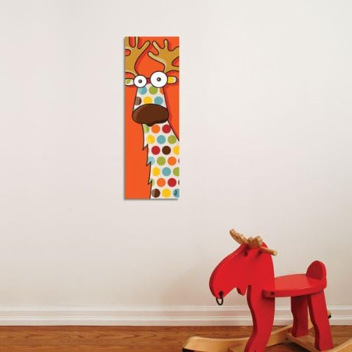 Reindeer Color Canvas Print