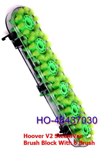 Steam Carpet Cleaners – Hoover V 2, All Terrain, Wide Path, Dual V Steam Vac Brush Block with 6 Brush.