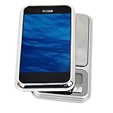 Walant 精密 ジュエリースケール 500g/0.1g ミニ デジタルスケール (HF-14） iPhone型 シルバー