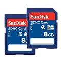 SanDisk 8GB SDHC Secure Digital Memory Double Pack by e4deal