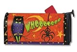 Night Owl Halloween Magnetic Mailbox Cover