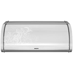 Brabantia White Silhouette Bread Bin by Brabanita