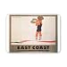 East Coast - Child in water with inflatable - Mouse Mat Art247 Highest Quality Natural Rubber Mouse Mats - Mouse Mat